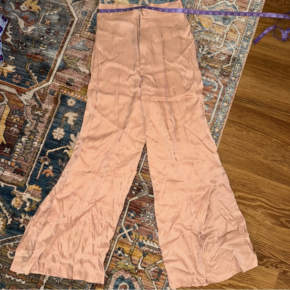 Free people satin pants
